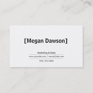 Carte De Visite Supports (noirs)