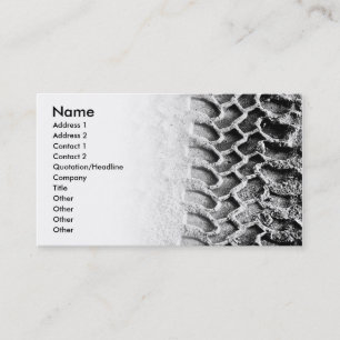 Carte De Visite Sur la voie