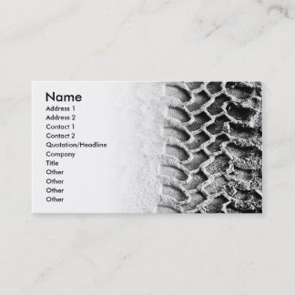 Carte De Visite Sur la voie