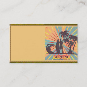 Carte de visite Surfer Dude