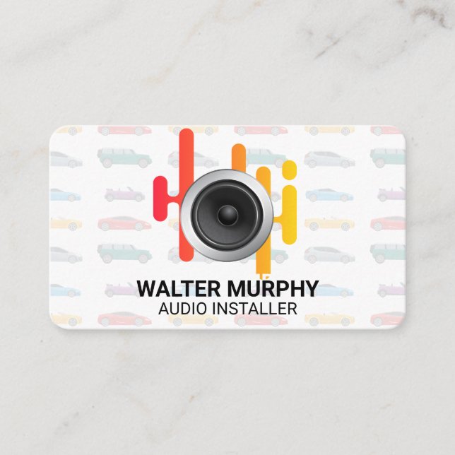 Carte De Visite Surround Sound | Audio Speaker (Devant)
