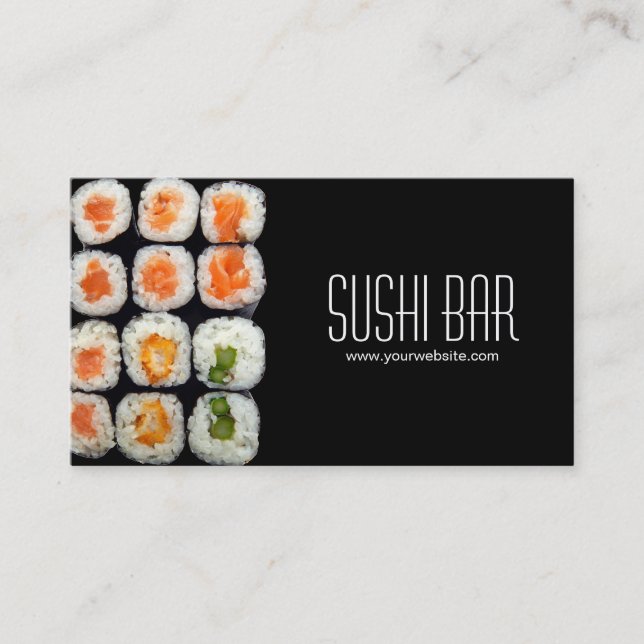 Carte De Visite Sushi (Devant)