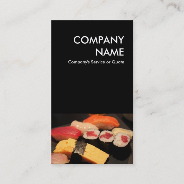 Carte De Visite sushi (Devant)