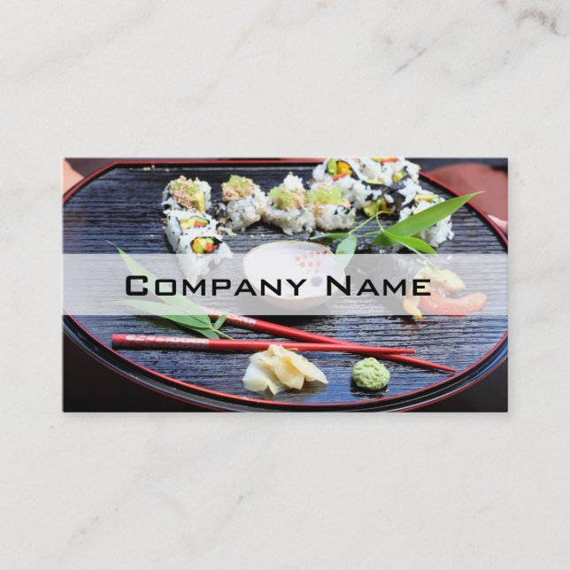 Carte De Visite Sushi (Devant)