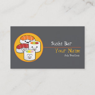 Carte de visite Sushi Bar