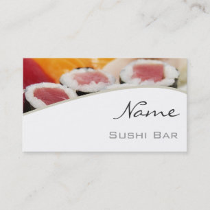 Carte de visite Sushi Bar