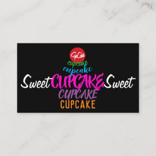 Carte De Visite Sweet CUPCAKE Sweet