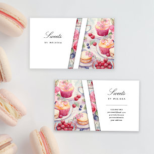 Carte De Visite Sweets and Traitements Moderne