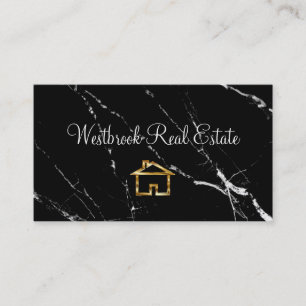 Carte De Visite Symbole Classic Real Estate House