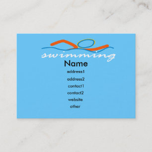 Carte De Visite Symbole coloré V #2 de bain