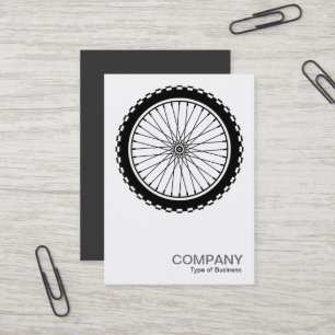 Carte De Visite Symbole de roue VTT