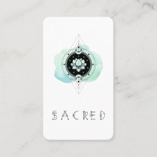 Carte De Visite *~* Symbole sacré de Lotus Moon à Nirvana