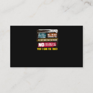 Carte De Visite T-shirt cadeau Mens Millwright pour les papas