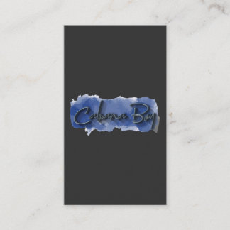 Carte De Visite t-shirt de cabana