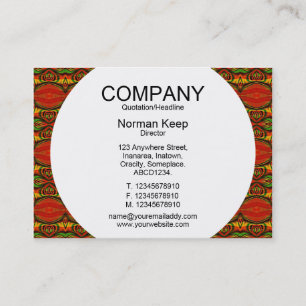 Carte De Visite Table ronde - Modèle 01