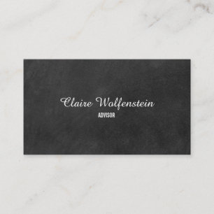 Carte De Visite Tableau de bord moderne minimaliste