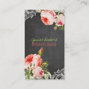 Carte De Visite Tableau de PixDezines+Roses vintages
