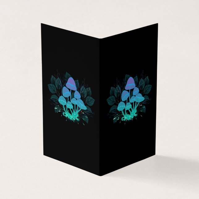 Carte De Visite Tabourets dans Bushes (Extérieur)