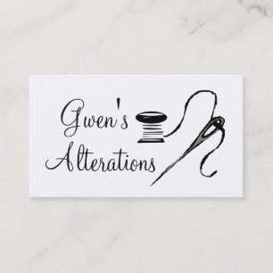 Carte De Visite Tailleur, Retouches, Confection sur mesure, Coutur