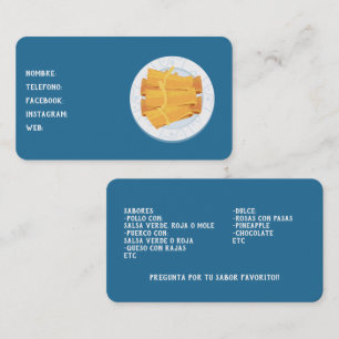 Carte De Visite Tamales