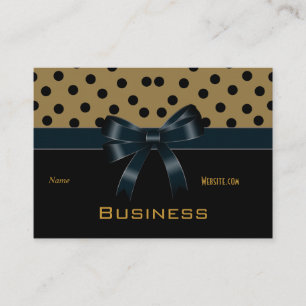 Carte de visite Tan Taches Noires Arcs