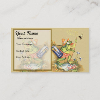 Carte De Visite Tapette de mouche