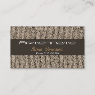 Carte De Visite Tapis