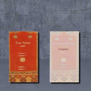 Carte De Visite Tapis oriental de style Ladik no2