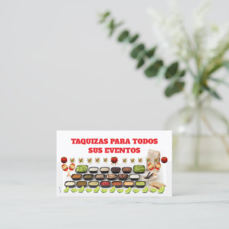 Carte De Visite Taquizas