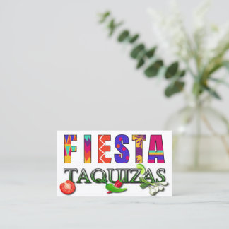 Carte De Visite taquizas