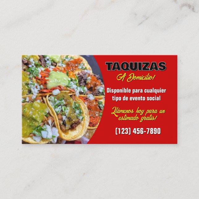 Carte De Visite Tarjeta de visita (Devant)