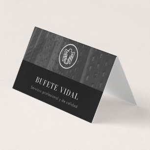 Carte De Visite Tarjeta de visita plegada