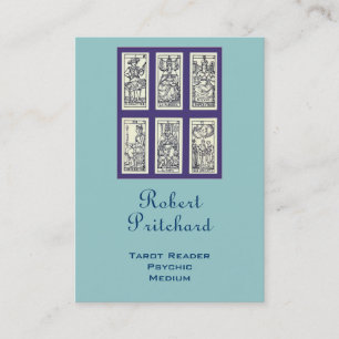 Carte De Visite Tarot espagnol vintage