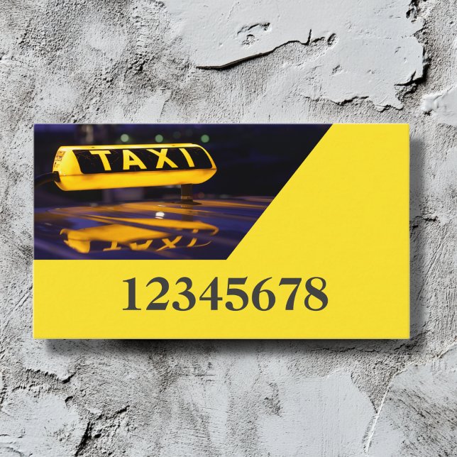 CARTE DE VISITE TAXI (Créateur téléchargé)
