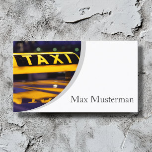 CARTE DE VISITE TAXI