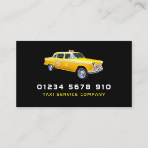 Carte De Visite Taxi américain, tarif