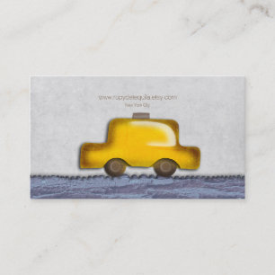 CARTE DE VISITE TAXI DE LA VILLE DE NEW YORK