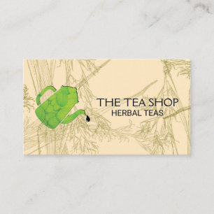 Carte De Visite Teapot pour   Mini-Carte de visite Plante