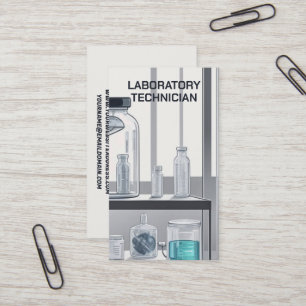 Carte De Visite Technicien de laboratoire