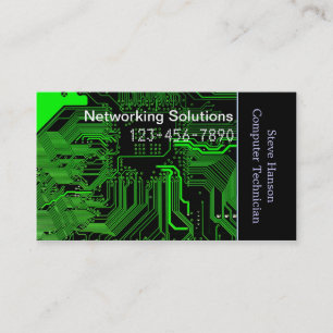 Carte De Visite Technicien de programmeur informatique