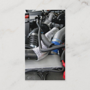 Carte De Visite Technicien des véhicules à moteur de mécanicien