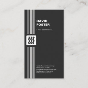 Carte De Visite Technicien d'ongle - Premium double face