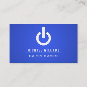 CARTE DE VISITE TECHNICIEN ÉLECTRICIEN ÉLECTRIQUE