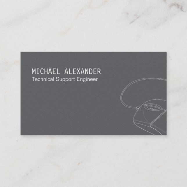 Carte De Visite Technicien informatique (Devant)