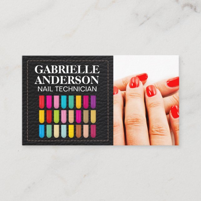 Carte De Visite Technicien | Manucure (Devant)