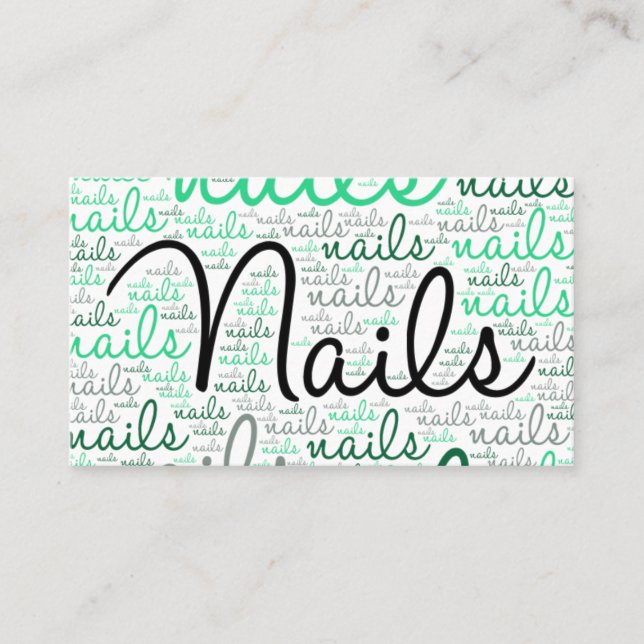 Carte De Visite Technicien Nail (Devant)
