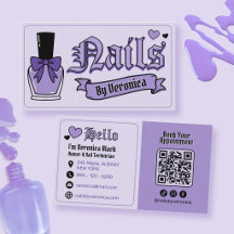 Technicienne de manucure gothique violet et noir g