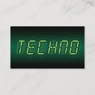 Carte De Visite techno numérique