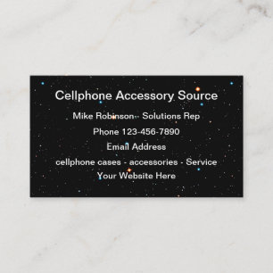 Carte De Visite Technologie d'accessoires de téléphone cellulaire
