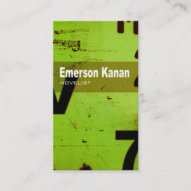 Carte De Visite Technologie d'art de tba - auteur d'auteur de (Devant)